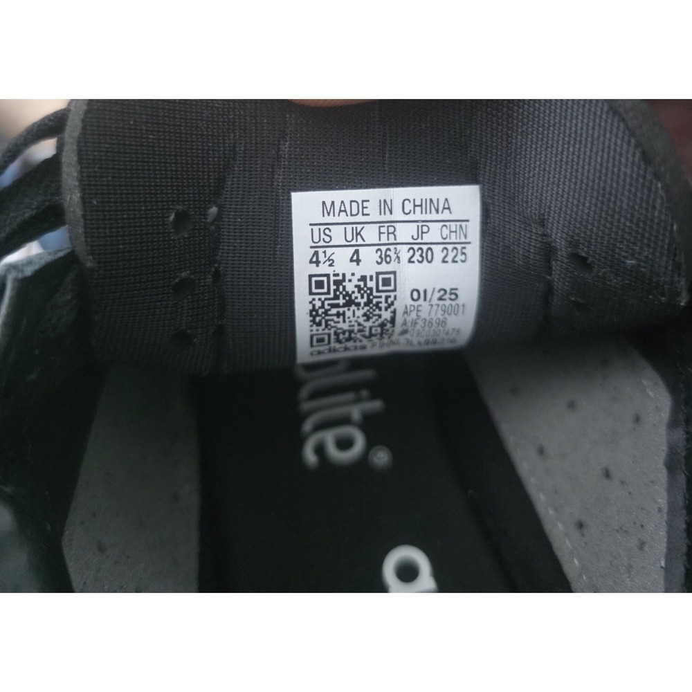 Adidas Country XLG 'Black White'  Athletic Sneakers Womens sz 4.5‎ NWTS - Picture 6 of 9